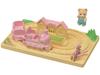 Sylvanian Families Детская площадка для детского сада Оборудование Поппо Поезд Знак ST Возраст 3+ Игрушка Sylvanian Epoch [Милый набор] Сертифицировано S-65, Вверх, Кукольный домик,