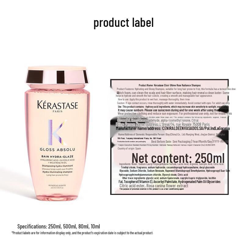 Kérastase Glazed Rose Radiant Shampoo & Conditioner Set