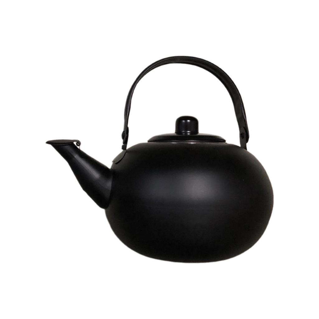 Stainless Steel Teapot with Infuser Short Spout Pour Over Coffee Kettle Stovetop Kettle Round Coffee Tea Pot Easy To Use