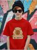 Bright Capybara Short Sleeve T Shirt For Kids Summer Cute Crewneck Casual 3-14