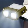 1200MAH Dual Beam Hat Clip Cap Light Mini LED Headlamp Sensor Headlight USB Rechargeable Adjustable Angle Camping Headlamp Work Lights