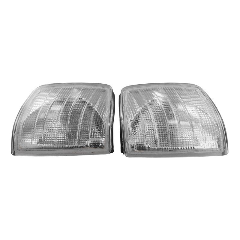 Эффективный-1 пара боковой угловой фонарь для Mercedes Benz W201 190E 1984-1993 Указатель поворота 2018260043 0008209821