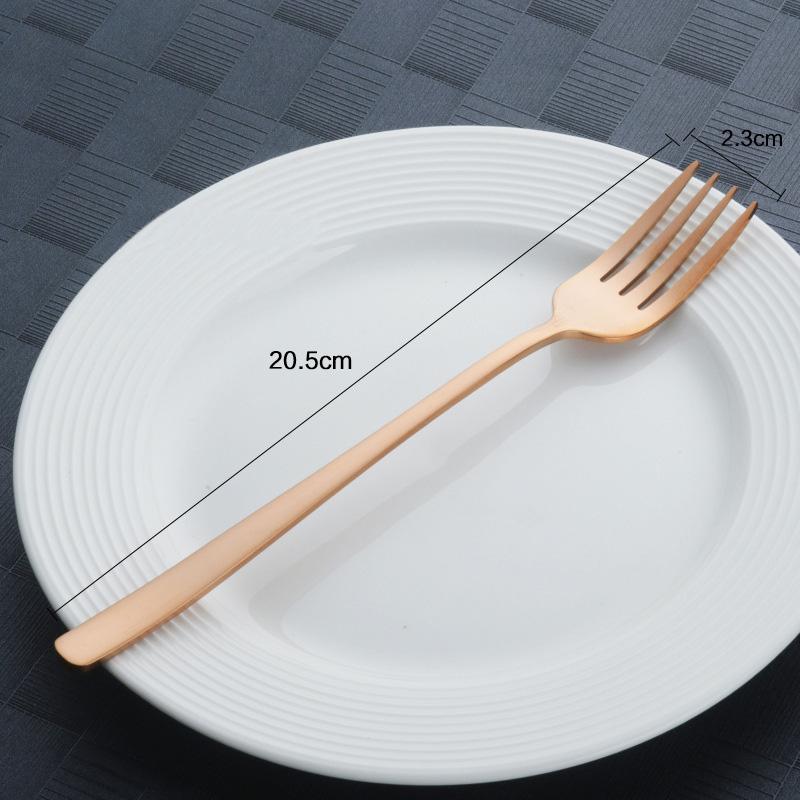 Вилка из нержавеющей стали с длинной ручкой