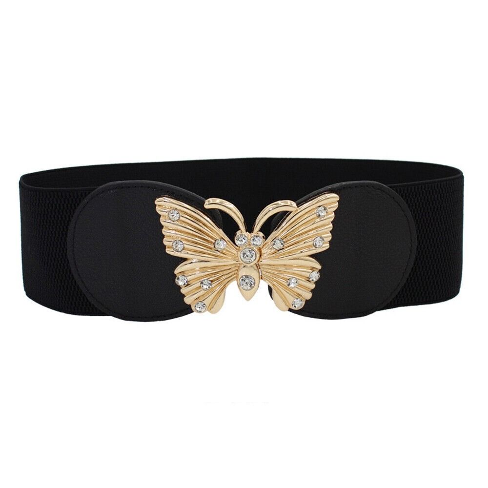 Металлическая пряжка поясной ремень большой размер эластичный широкий ремень удобный широкий пояс женский