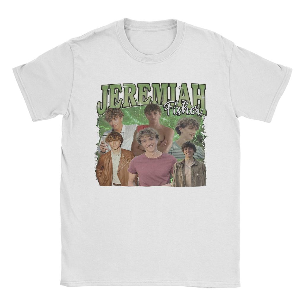 Jeremiah Fisher T-Shirts Men The Summer I Turned Pretty 100% Cotton Tee Shirt Round Neck Short Sleeve T Shirts Printed Clothing