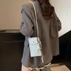 Crossbody Mobile Phone Bag Women's 2025 New Popular Fashion Versatile Texture Shoulder Bag Crossbody Small Square Bag