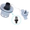 2Pcs Air Valve Adapter Connector Inflatable Kayak Dinghy Air Valve Adapter Foot Pump Canoes Boat Foot Pump Hose Adapter