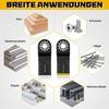 Универсальный набор из 74 лезвий для осциллирующей пилы для многофункционального использования
