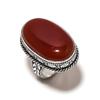 Carnelian Gemstone 925 Sterling Silver Gift Jewelry Ring Size 6