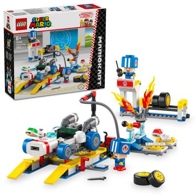 LEGO Super Mario Mario Kart – Toad Garage Toy Block8910Игра «Начальная школа Mario Goods» 72035