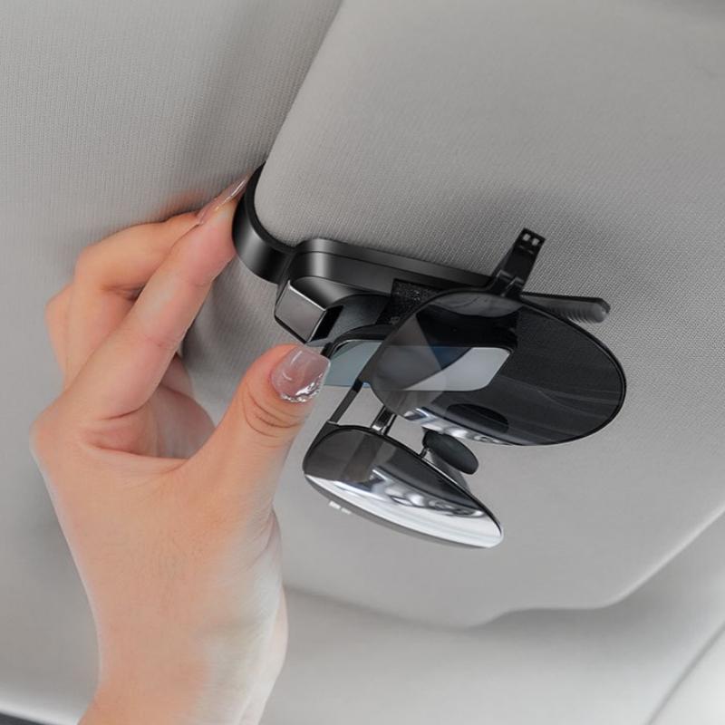 EIBLX1 Car Interior Sunglasses Eyeglass Holder Glasses Storage Clip for Alfa Romeo Giulietta GT 159 147 156 Mito Brera Giulia Stelvio