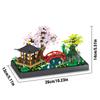 Конструктор Двор Сад Дзен-сад Архитектура 2280 деталей Сделай сам Сборные кирпичики Игрушка для детей Взрослых Подарки для коллекции