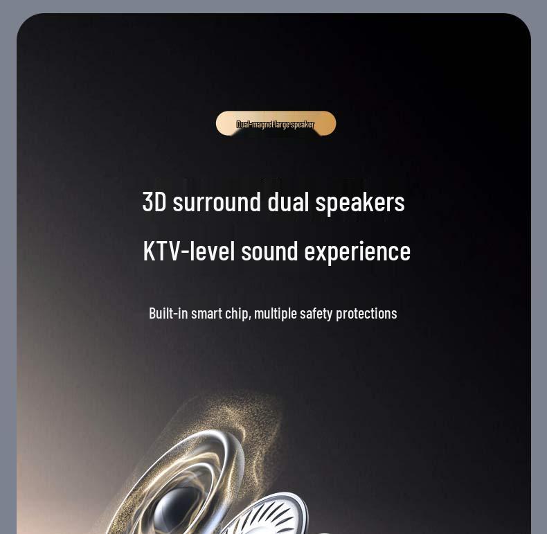 Многофункциональное беспроводное зарядное устройство и Bluetooth-колонка 2025 года с цветной ночной подсветкой и будильником - Идеальный бизнес-подарок для гостей