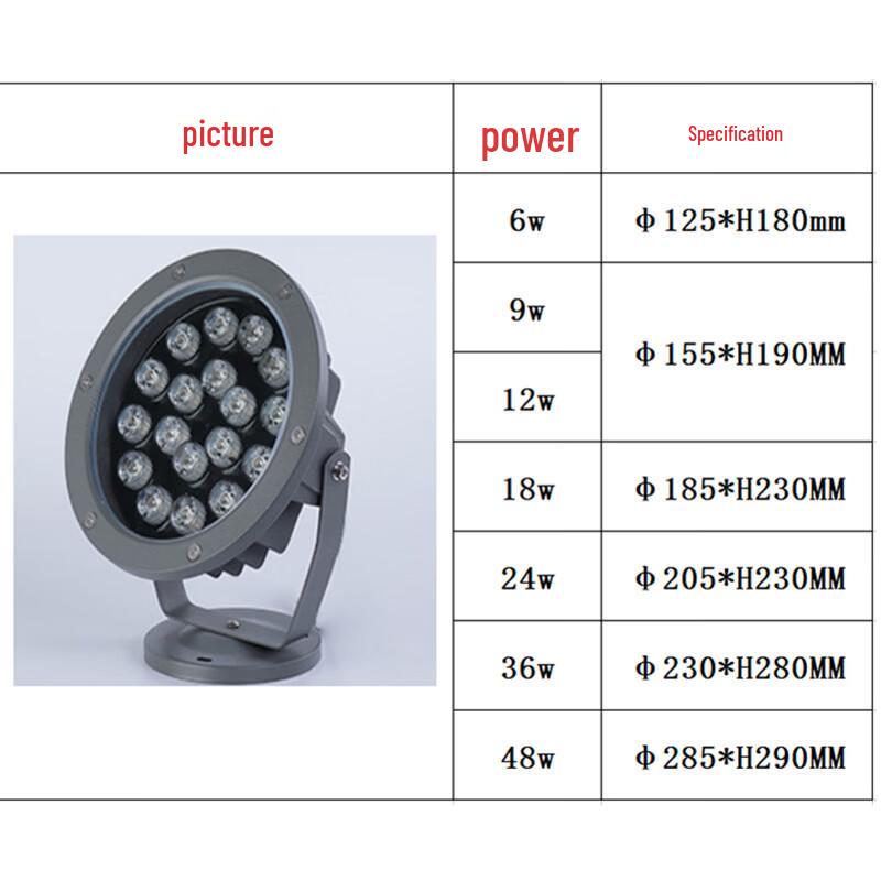 NuFeng Outdoor Garden Landscape Tree Spot Light