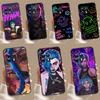 Чехол для телефона OnePlus 11 12 9 10 Pro 10R 12R 8T 10T OnePlus Nord N30 N20 N10 CE 3 2 Lite с изображением персонажа Джинкс из аниме Аркейн