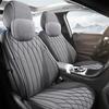 Универсальная чехол на сиденье автомобиля Четыре сезона Авто Лен Дышащий Противоскользящие чехлы для автомобильных сидений Чехол Защита Автомобильные сиденья Чехлы
