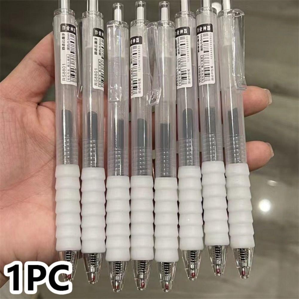 Гелевая ручка прессованного типа Быстросохнущая шариковая ручка Многофункциональный пишущий инструмент Канцелярские принадлежности