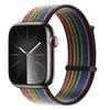 Плетеный нейлоновый ремешок-петля для Apple Watch 11 10 9 8 7 45 мм 41 мм 42 мм 46 мм Ultra 3/2 49 мм Удобный браслет iWatch 6 5 SE Ремешок