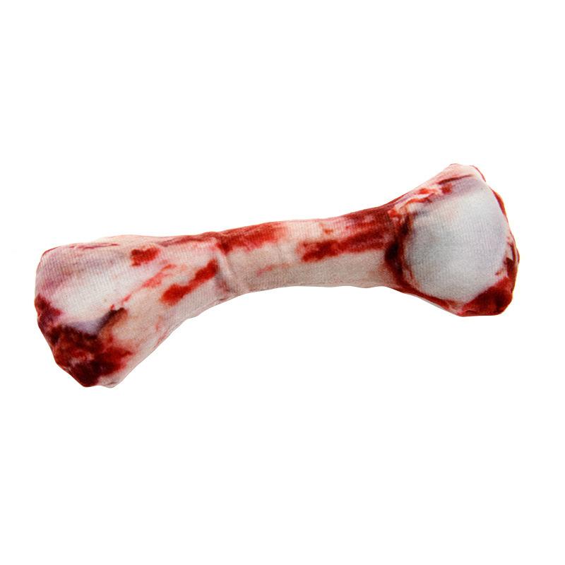 Pet Products Interactive Dog Toy Plush Vegetable Drumstick Simulation Food Squeaky Organic Toys for Dog Pet Dog Chew Toys