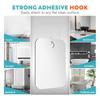 Shower Mirror Anti-fog Without Distortion Acrylic Flat Fogless Mirror with Hook for Gift