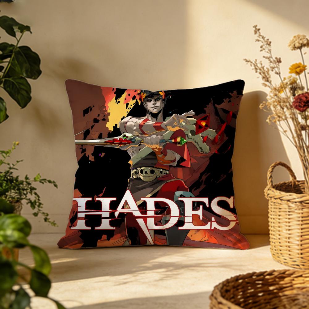 Fashion HHadesing Cushion Cover Versatile DoubleSided Pillow Case Fit for Sofa Bed Car Daily Decor