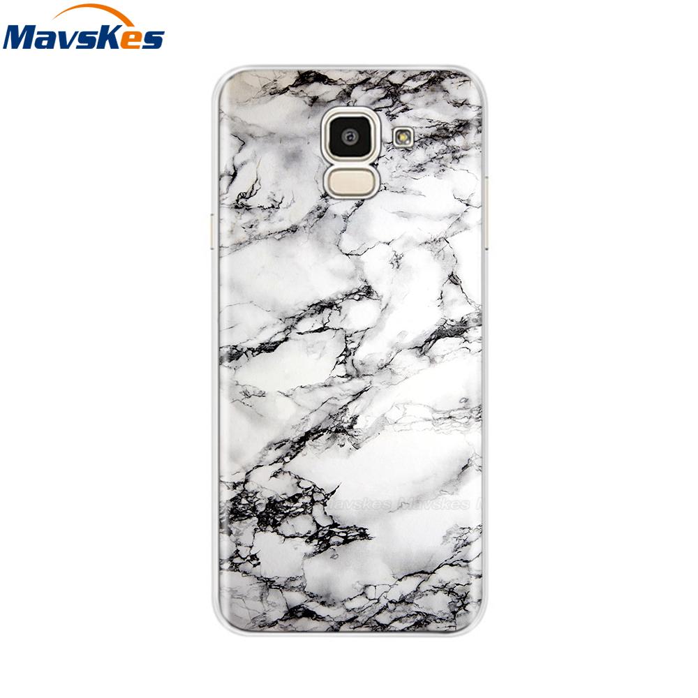 Чехол для Samsung Galaxy J6 2018 Мягкая задняя крышка из ТПУ-силикона sДля Coque Fundas Samsung J6 2018 J6 Plus 2018 Мягкие чехлы для телефона