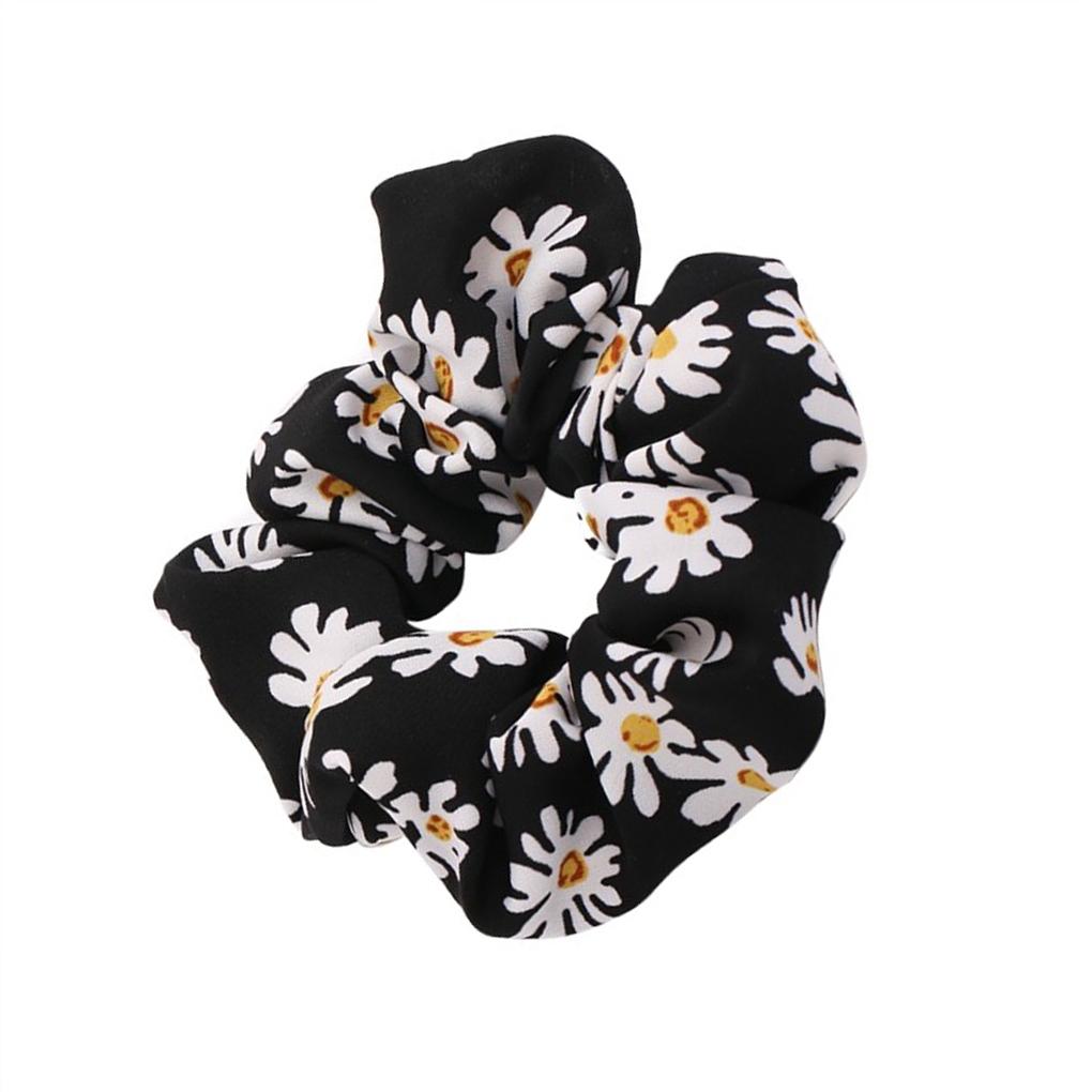 Ретро Цветок Резинка для волос Женская Девичья Эластичная Веревка для головы Скранчи Шарф Держатель для хвостика Головной убор Тип 5