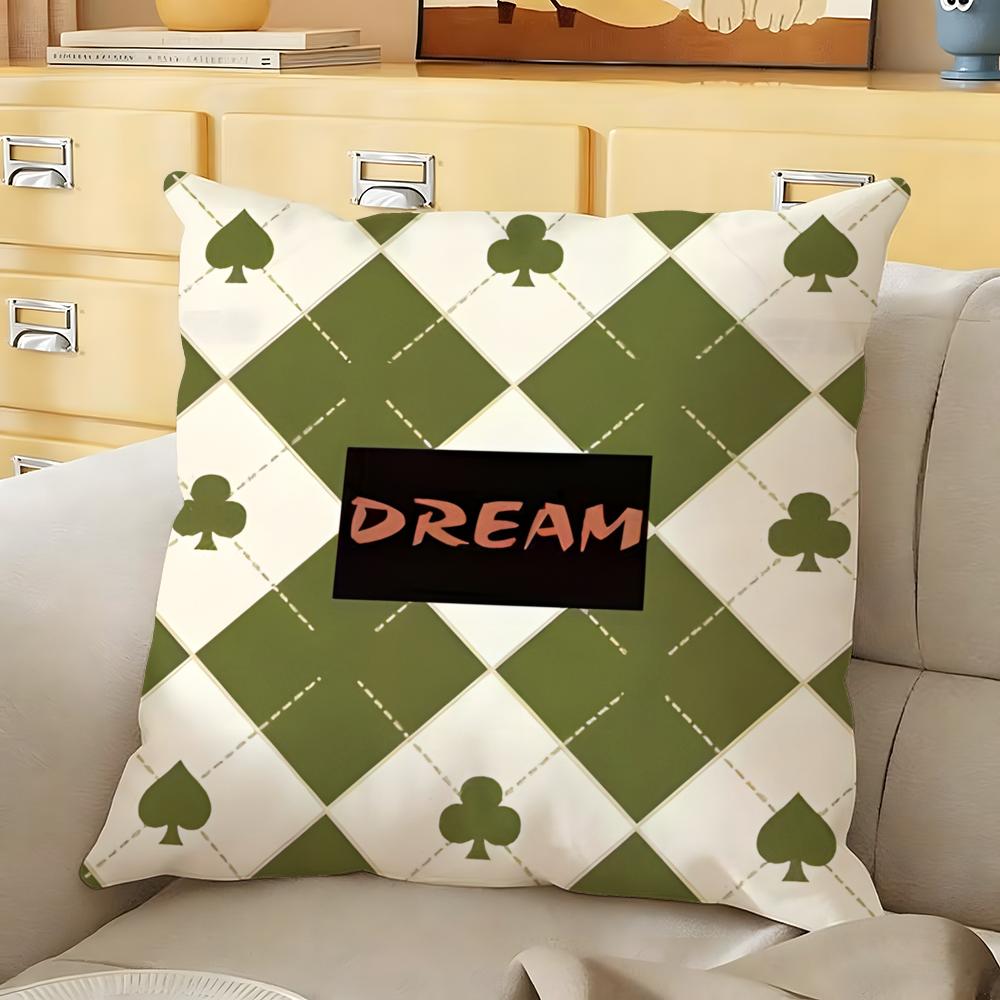 Classic Vintage Pattern Cushion Cover Soft Durable Reversible Pillow Cover Home Car MultiScene Daily Comfort Pillowcase