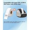 Weemay 30336 FNSKU Barcode Labels, Compatible for DYMO LabelWriter 5XL 550 550 Turbo 4XL 450 Wireless 450 Duo, 1" x 2-1/8", 25mm x 54mm Label with