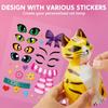 JOYFY Детский DIY Ночник Раскрась Свою Кошку Лампу Школьные Мероприятия Художественные Принадлежности Игрушки для Девочек Мальчиков Возраст 6+ Подарки на День Рождения