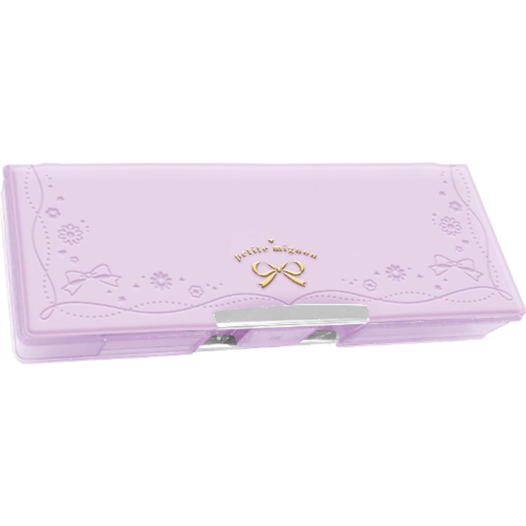 Мягкий карандаш Petit Purple Двусторонний футляр с зеркальцем, Простой, Милый,