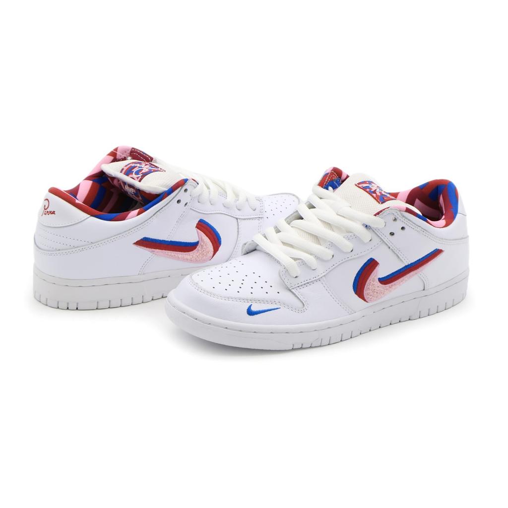 CN4504-100 Parra Nike SB Dunk Low Pro Абстрактное искусство Белый Красный Розовый (Мужской)