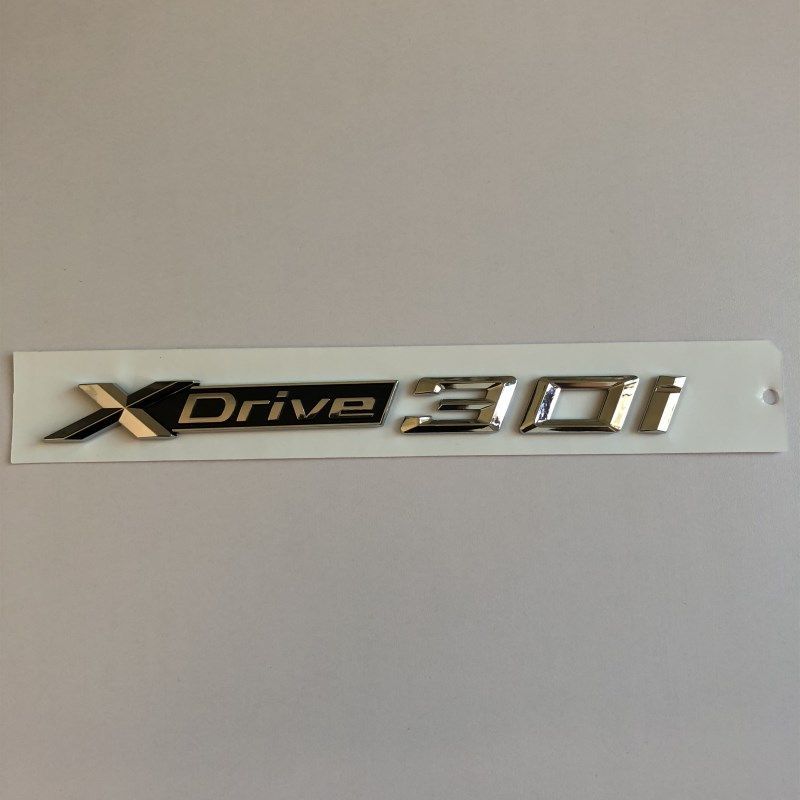 Suitable for BMW door displacement side badge x1 x4 x5 x6 x3 modification fender XDrive35i emblem car sticker tn2