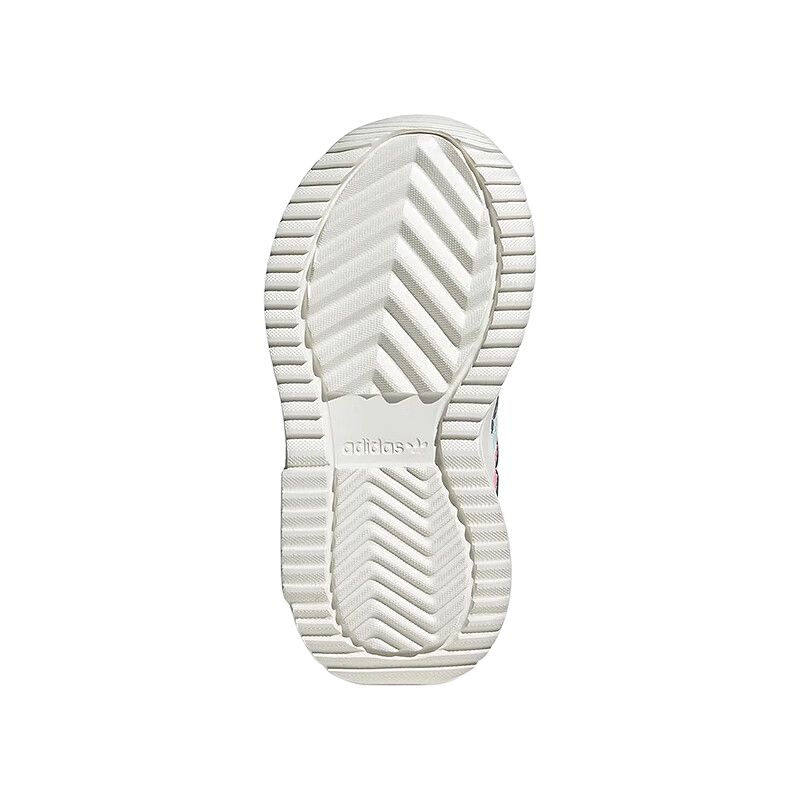 Adidas Originals Retropy F2 Cf El I Comfortable Fashion Slip-Resistant Durable Low-Top Walking Shoes Baby Shoes Pink White JR7992