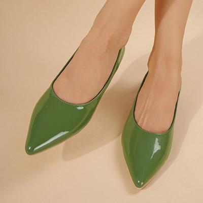 Темпераментные сексуальные туфли на плоской подошве с острым носком в европейском и американском стиле, большие туфли на плоской подошве с фруктами, новые универсальные туфли