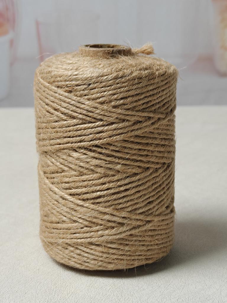 Натуральная винтажная джутовая веревка шпагат рулон шитье рождественские поделки джутовый шнур нить свадьба ручная работа DIY вечеринка лента банты украшение
