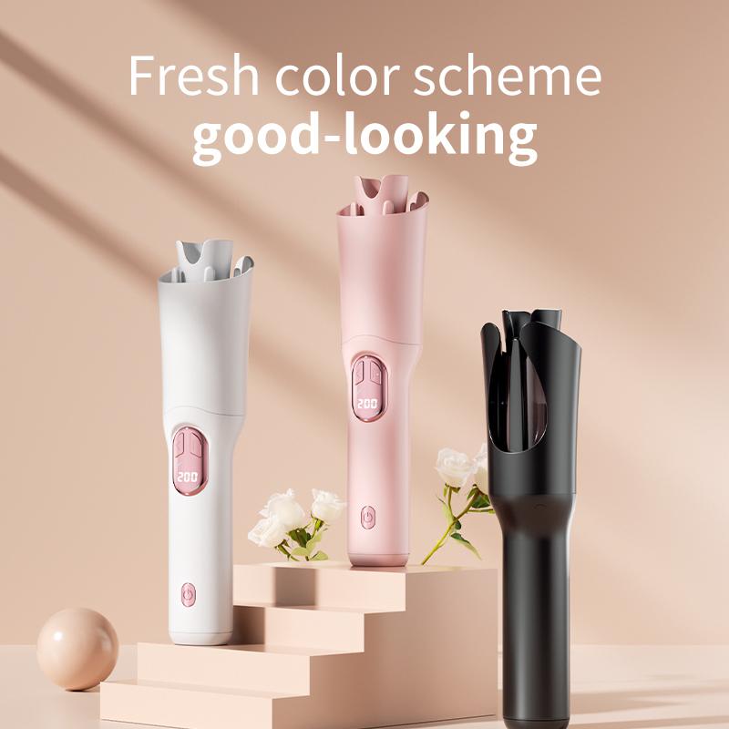 Автоматические щипцы для завивки волос 28 мм, электрические керамические щипцы для завивки волос с отрицательными ионами, вращающиеся локоны, щипцы для завивки против спутывания волос, стайлер