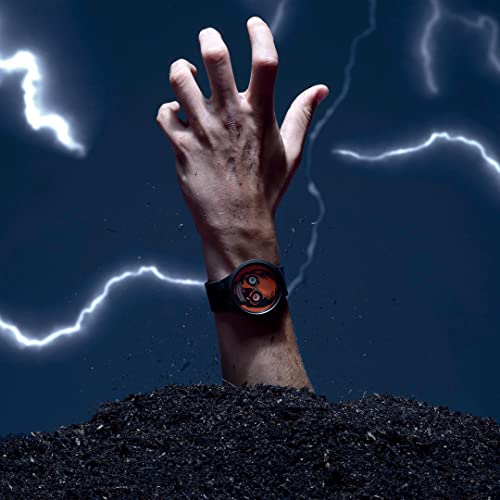 Swatch IT'S SPOOKY TIME BIG BOLD SB03B700 Black Wristwatch