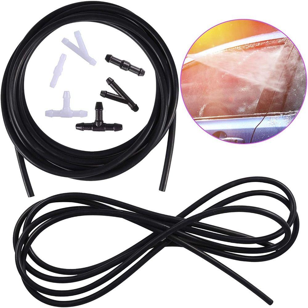 Car Parts With Connector Windshield Washer Hose Windshield Wiper Tube Water Hose Wiper Blade Pipe