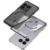 Case For Sony Xperia 1 VIII Aluminium Alloy Metal Frame Bumper Frosted Acrylic Magsafe Wireless Charging Cover