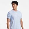 Under Armour Футболка унисекс с V-образным вырезом, свободного кроя, с цветными блоками и рукавами реглан, влагоотводящая, дышащая, быстросохнущая, с логотипом, с короткими рукавами 21500531-441