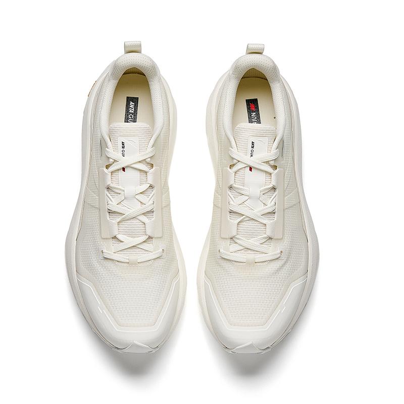 Anta Slip Resistant Abrasion Resistant Low top Outdoor Shoes Men's Ivory White 112526605A-1