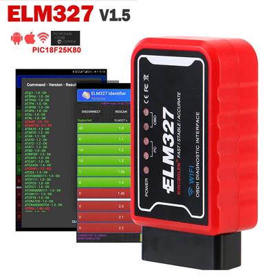 Аксессуары для ремонта OBDII диагностический инструмент для Android/IOS ELM 327 V 1.5 ICAR2 OBDSCAN ELM327 WiFi/Bluetooth V1.5 PIC18F25K80 чип