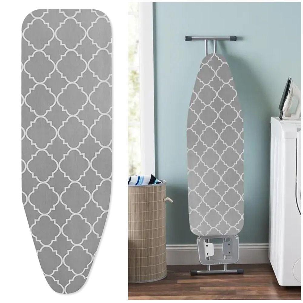 1Pcs With Elastic Edge Ironing Board Cover Stain Resistant Ironing Cover  For Ironing Table