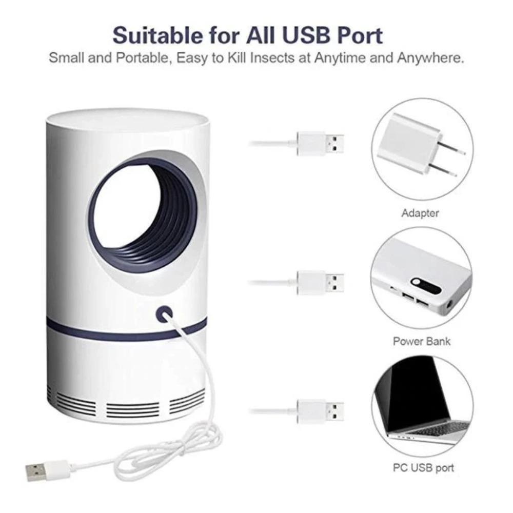 Светодиодная лампа-уничтожитель комаров, бесшумный электронный уничтожитель комаров, лампа-уничтожитель комаров и насекомых