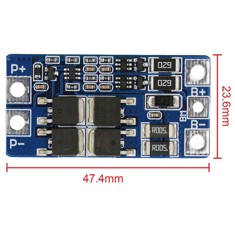 HX-2S-JH20 BMS 2S 10A 7.4V плата защиты литиевой батареи 18650 8.4V функция балансировки защита от перезаряда Хорошо подходит для ежедневного использования