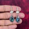 Abalone Shell 925 Solid Sterling Silver Earrings, Handmade Gemstone Earrings Jewelry, Gifts For Wife Brand New Earrings