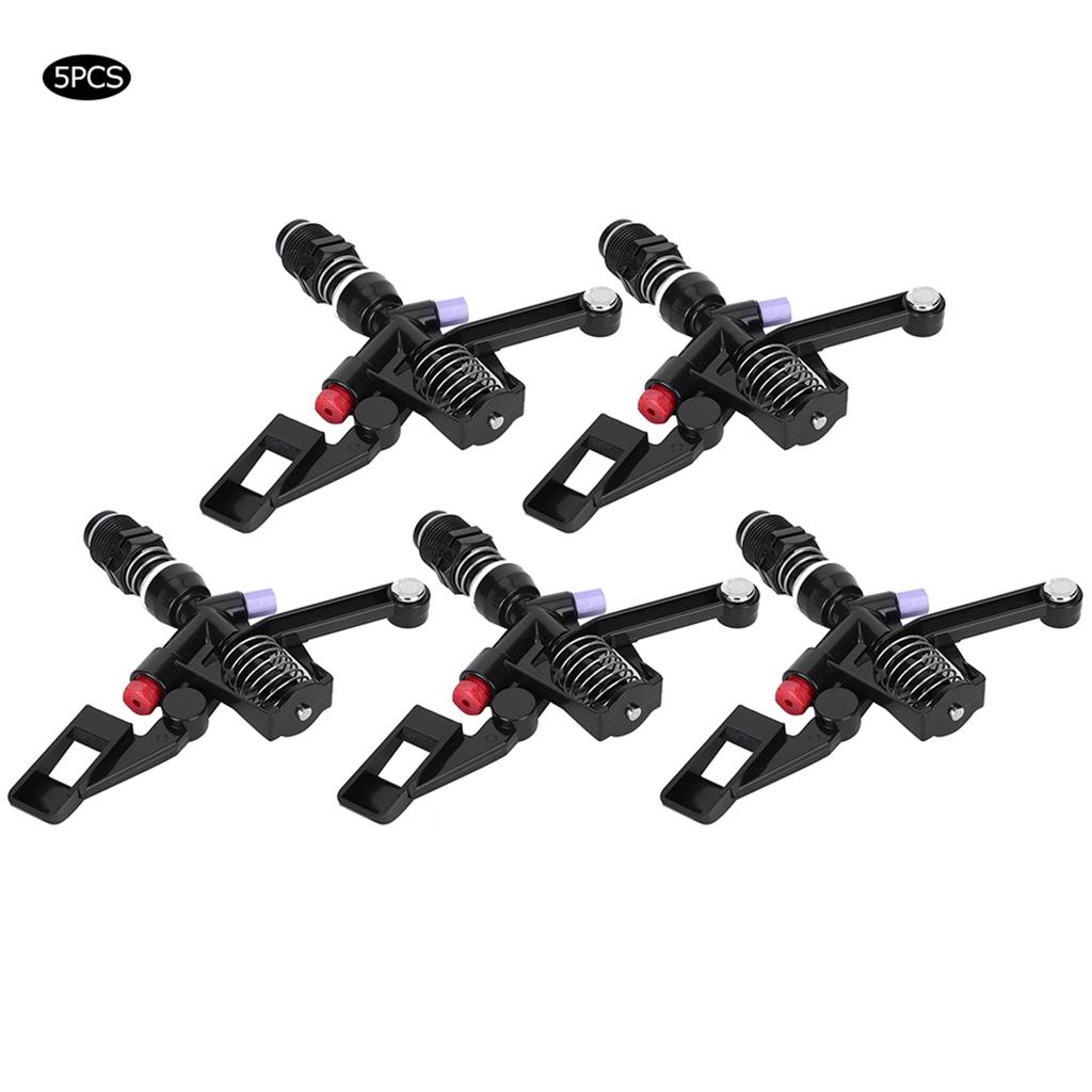 5 шт. вращающийся кулисный распылитель 3/4 дюйма DN20 наружная резьба для сельскохозяйственного орошения