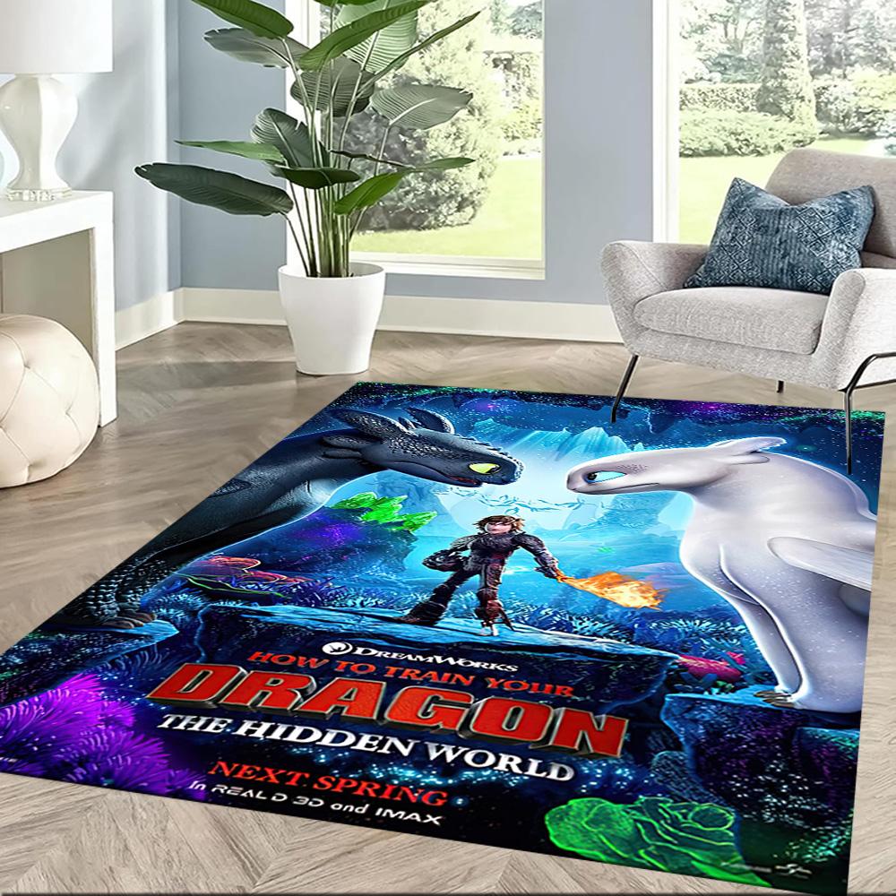 Dragon And Rider Bond Square rugs are a great choice for living rooms, bedrooms, home décor, and as gifts