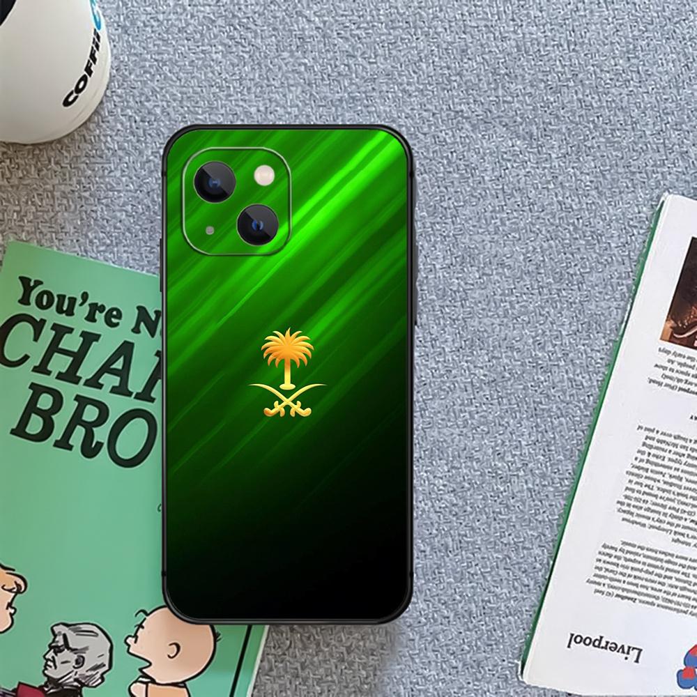 Чехол для телефона с флагом Королевства Саудовская Аравия для iPhone Xiaomi Mi Samsung Galaxy Redmi Note AS 11 12 13 14 15 22 23 24 5G Pro Plus Max Fe Ultra